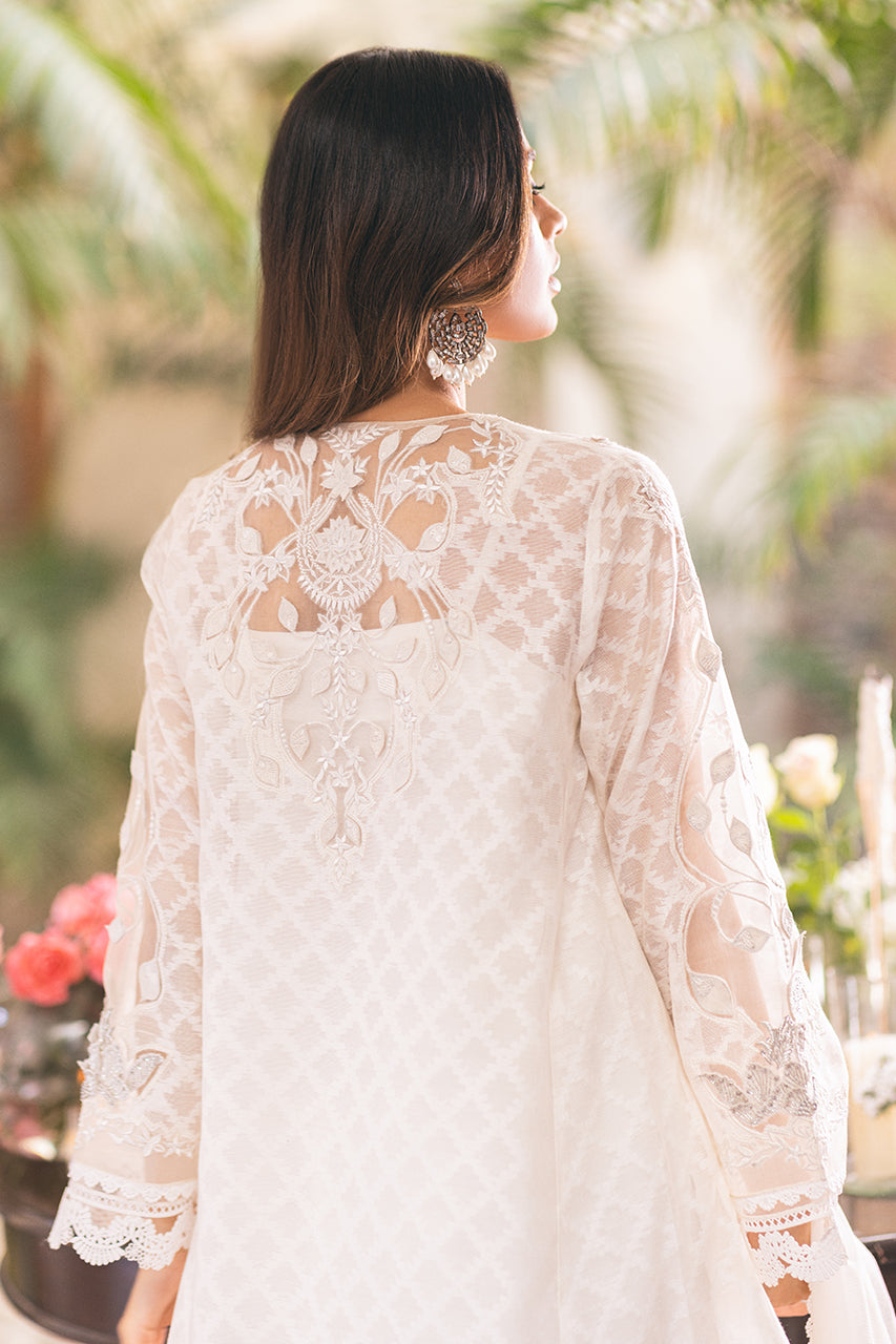 Shirt And Dupatta-Cotton Net